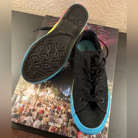 🌈👟 CONVERSE CHUCK TAYLOR ALL STAR RAINBOW PRIDE SNEAKER - Picture 6 of 10